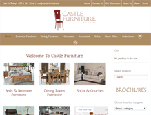 Tablet Screenshot of castlefurniture.ie